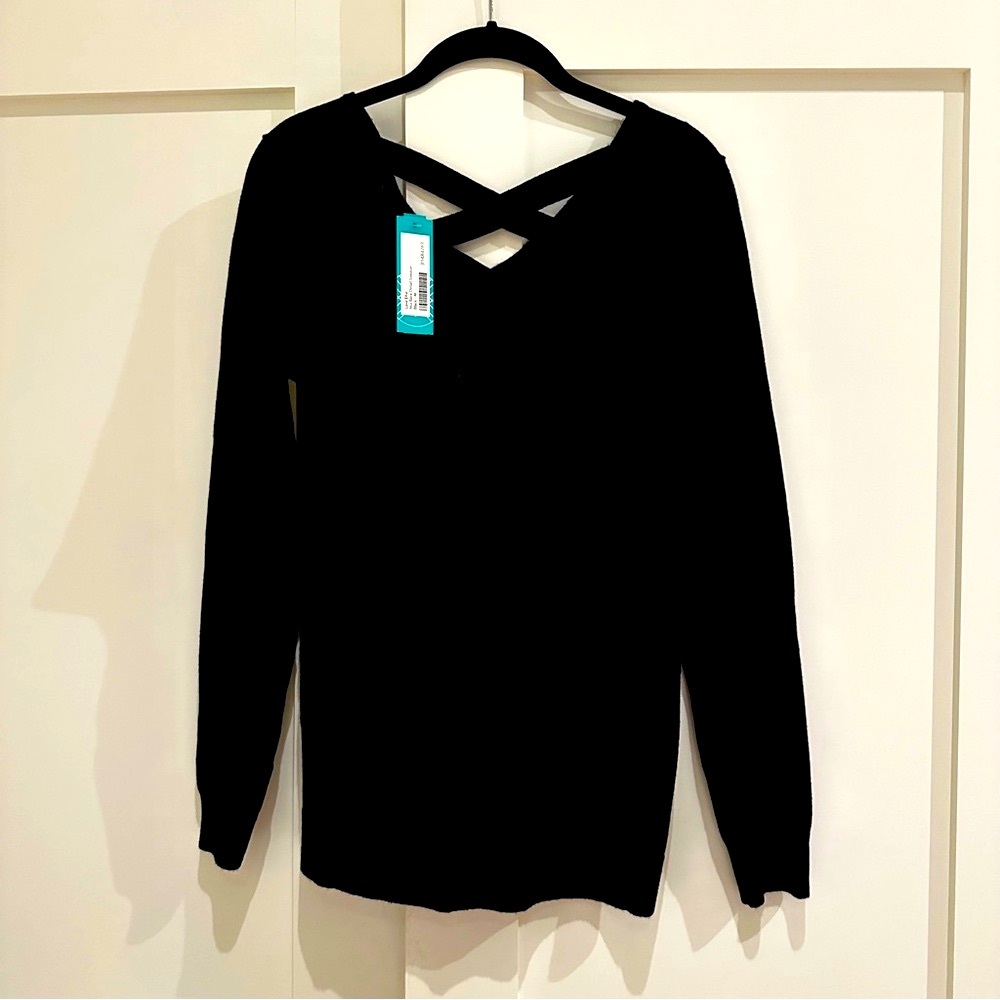 Love Ellie Black Sweater.